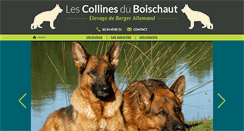 Desktop Screenshot of collinesduboischaut.com
